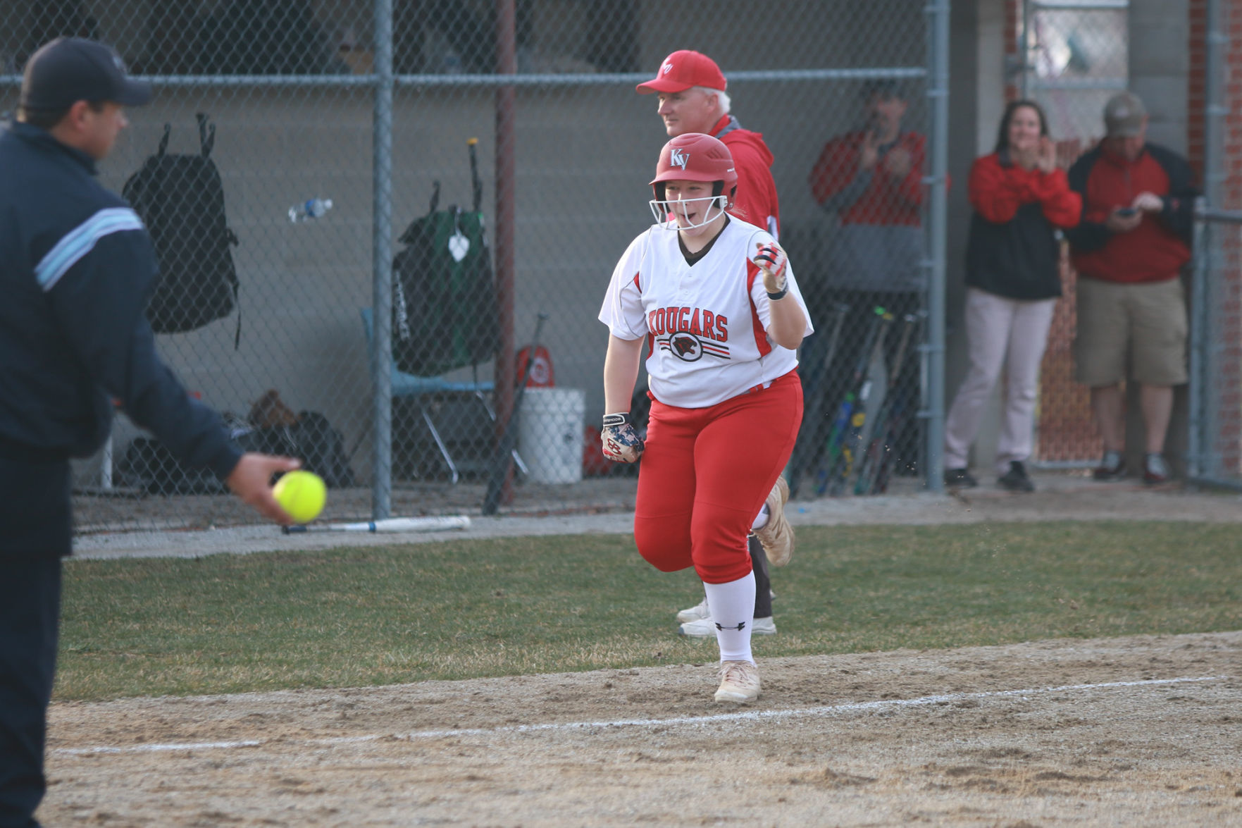 Gallery: Prep softball - Highland at Kankakee Valley